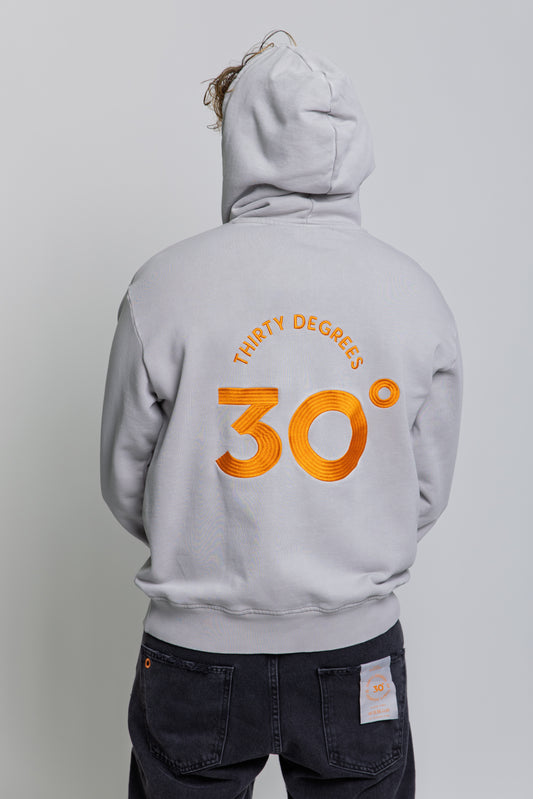 Gray קפוצ'ון לגברים / נשים Basketball THIRTY DEGREES