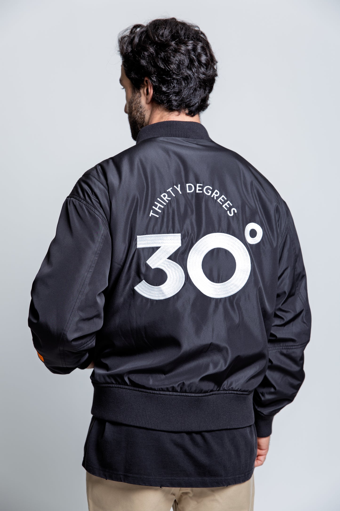 Light Gray ג'קט לגברים / נשים Basketball THIRTY DEGREES