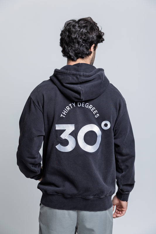 Dark Slate Gray קפוצ'ון לגברים / נשים Basketball THIRTY DEGREES