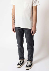 Antique White ג'ינס ארוך לגברים Steady Eddie II - Straight Fit NUDIE