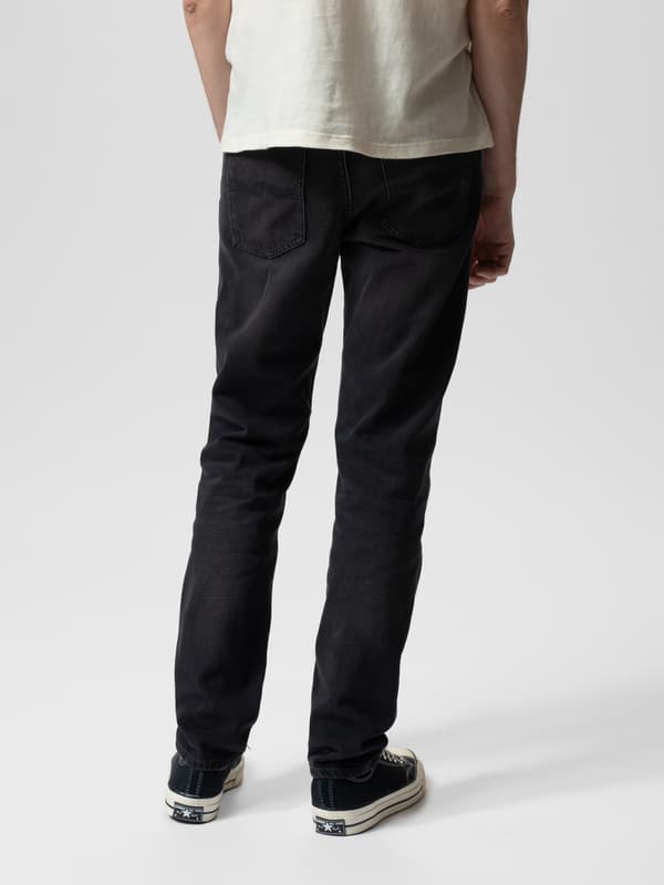 Black ג'ינס ארוך לגברים Steady Eddie - Black Water NUDIE