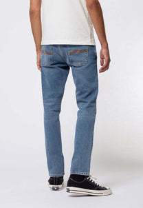 Dim Gray ג'ינס ארוך לגברים Lean Dean - Slim Fit NUDIE