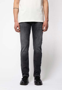Dark Slate Gray ג'ינס ארוך לגברים Lean Dean - Slim Fit NUDIE