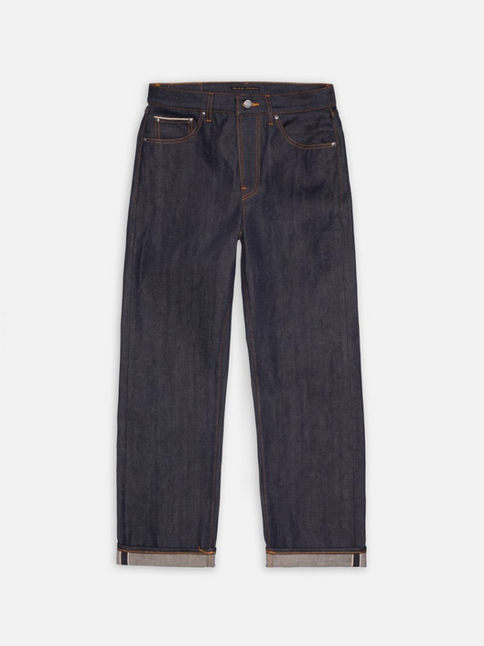 White Smoke ג'ינס ארוך לגברים / נשים Tuff Tony – Wide Leg / Dry Sunburns NUDIE