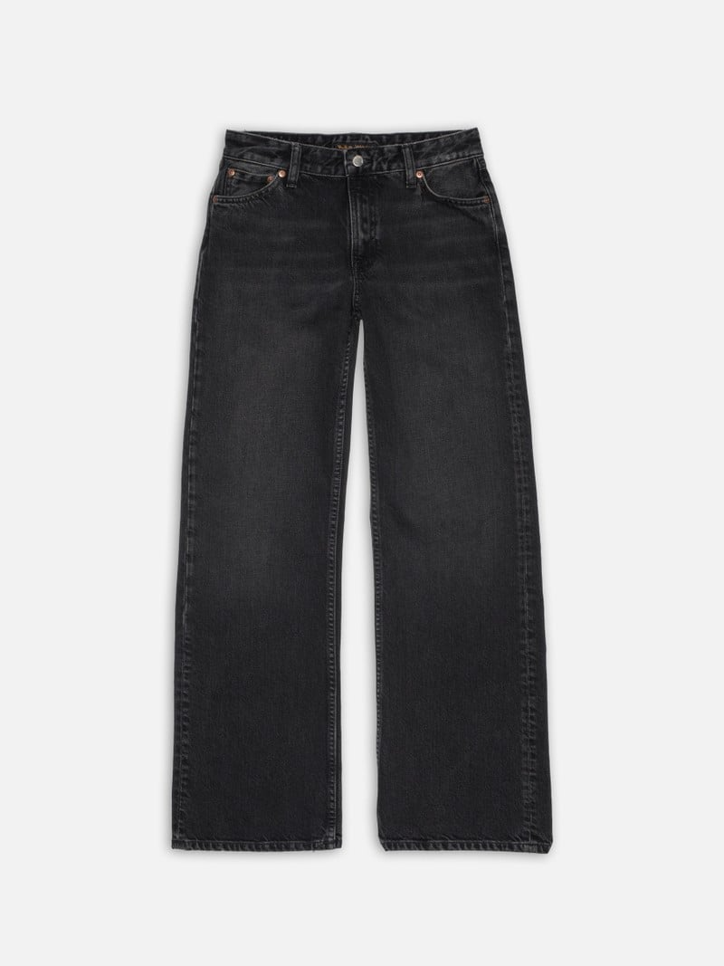 White Smoke ג'ינס ארוך לנשים Wide Heidi – Wide Leg NUDIE