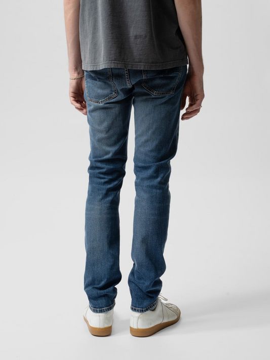 Dark Slate Gray ג'ינס ארוך לגברים Lean Dean - Slim Straight NUDIE