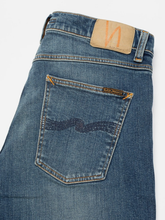 Dark Slate Gray ג'ינס ארוך לגברים Lean Dean - Slim Straight NUDIE