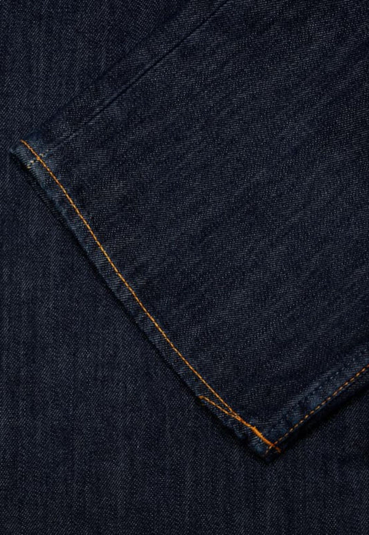 Black ג'ינס לגברים Tuff Tony One Wash – Loose fit NUDIE