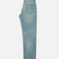 Light Slate Gray ג'ינס לגברים Tuff Tony Drift Wood – Loose fit NUDIE