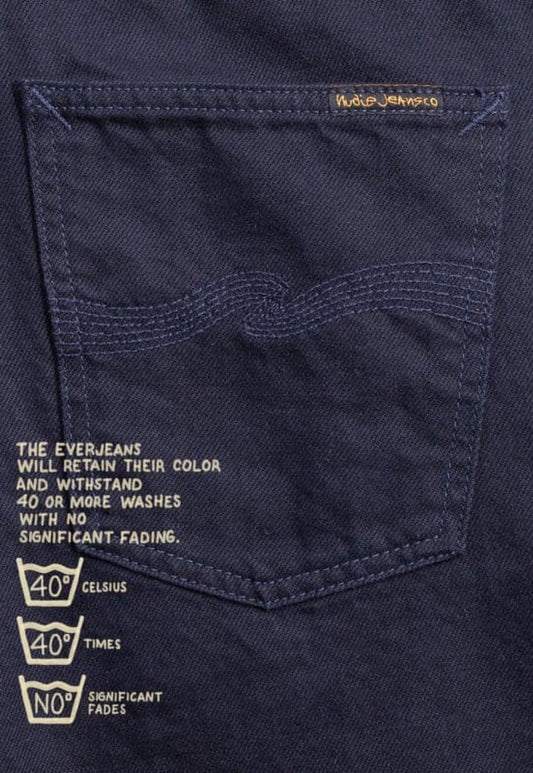 Dark Slate Gray מכנסיים קצרים לגברים Seth NUDIE