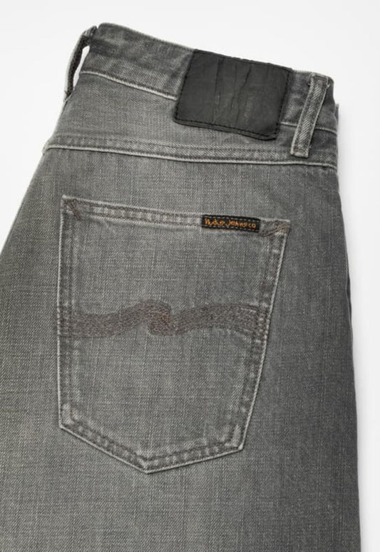 Dim Gray ג'ינס לנשים Sonic Sue Foggy Grey - Regular Fit NUDIE