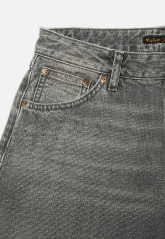 Dim Gray ג'ינס לנשים Sonic Sue Foggy Grey - Regular Fit NUDIE