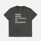 Dark Slate Gray חולצת טי-שירט לגברים Roy NUDIE