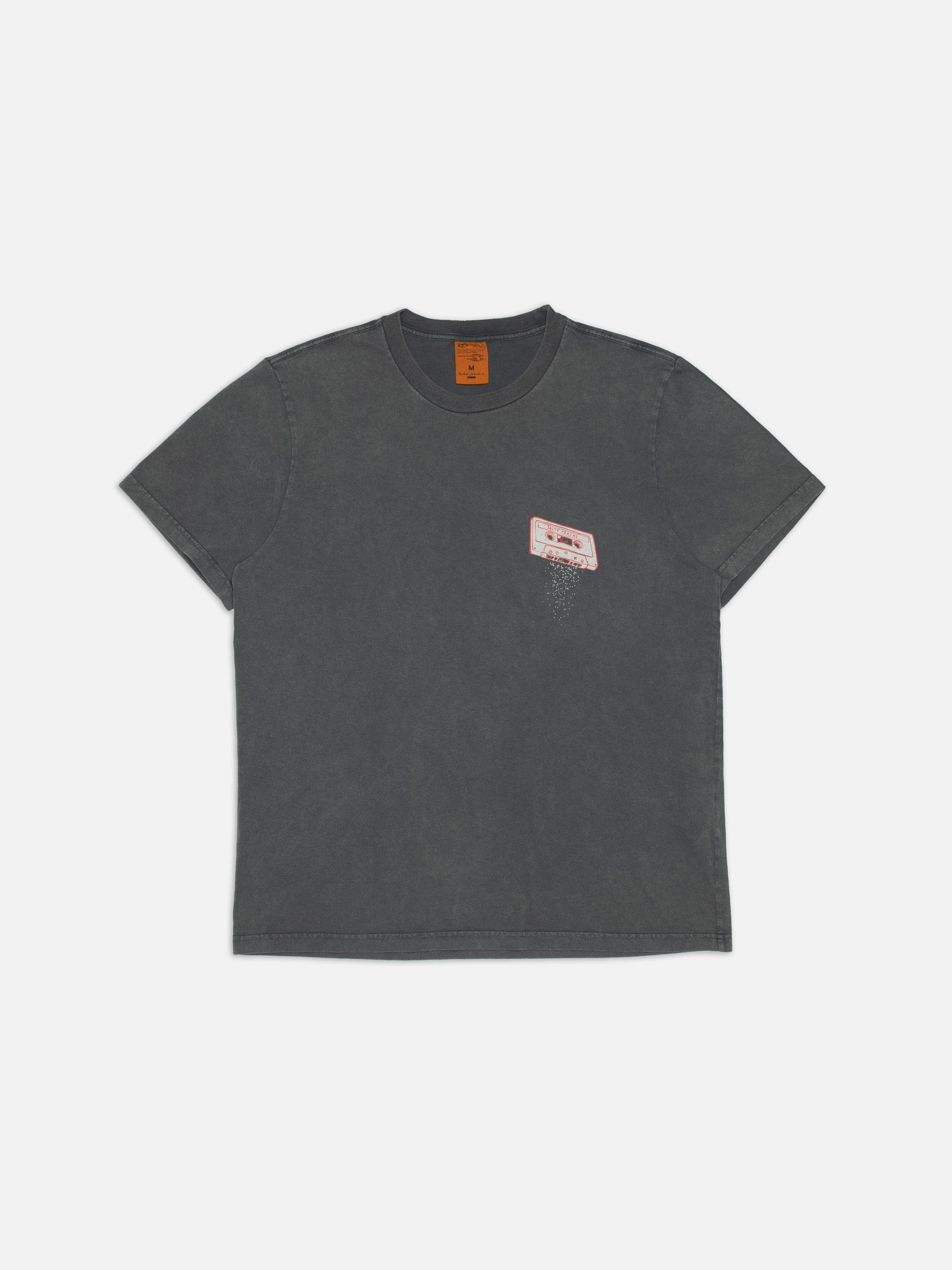 Dark Slate Gray טי שירט קצרה לגברים Roy Salty NUDIE