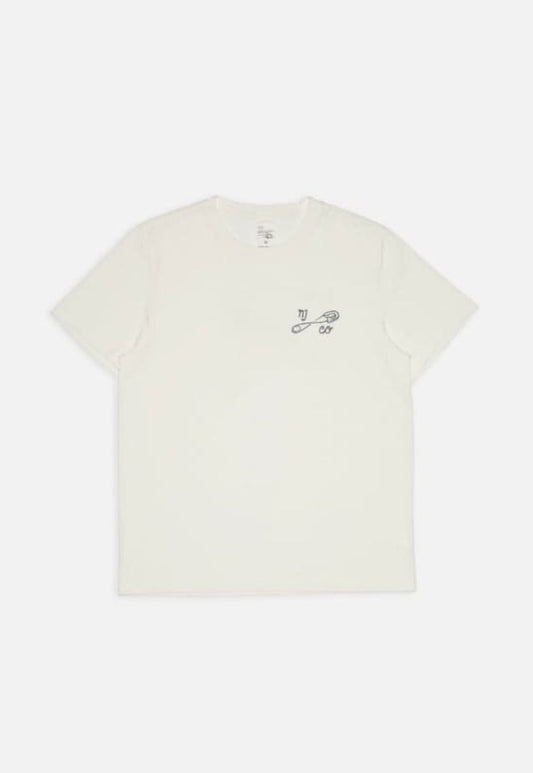 Antique White חולצת טי-שירט לגברים Roy NUDIE