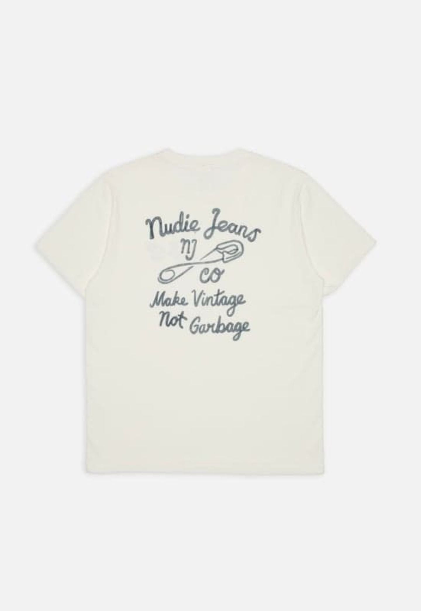 Antique White חולצת טי-שירט לגברים Roy NUDIE