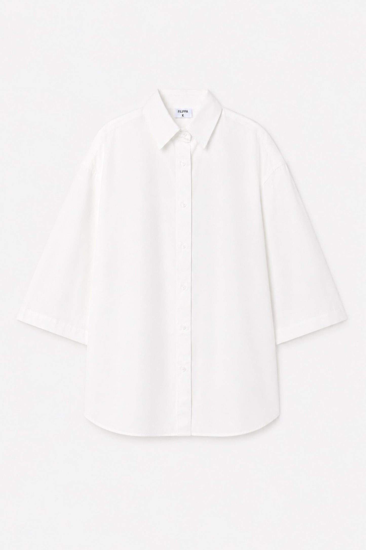 טי שירט קצרה לנשים Oversized Short Sleeve Shirt
