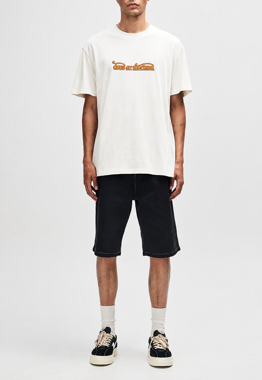 חולצת טי שירט קצרה לגברים Virtual Insanity Tee Anthracite