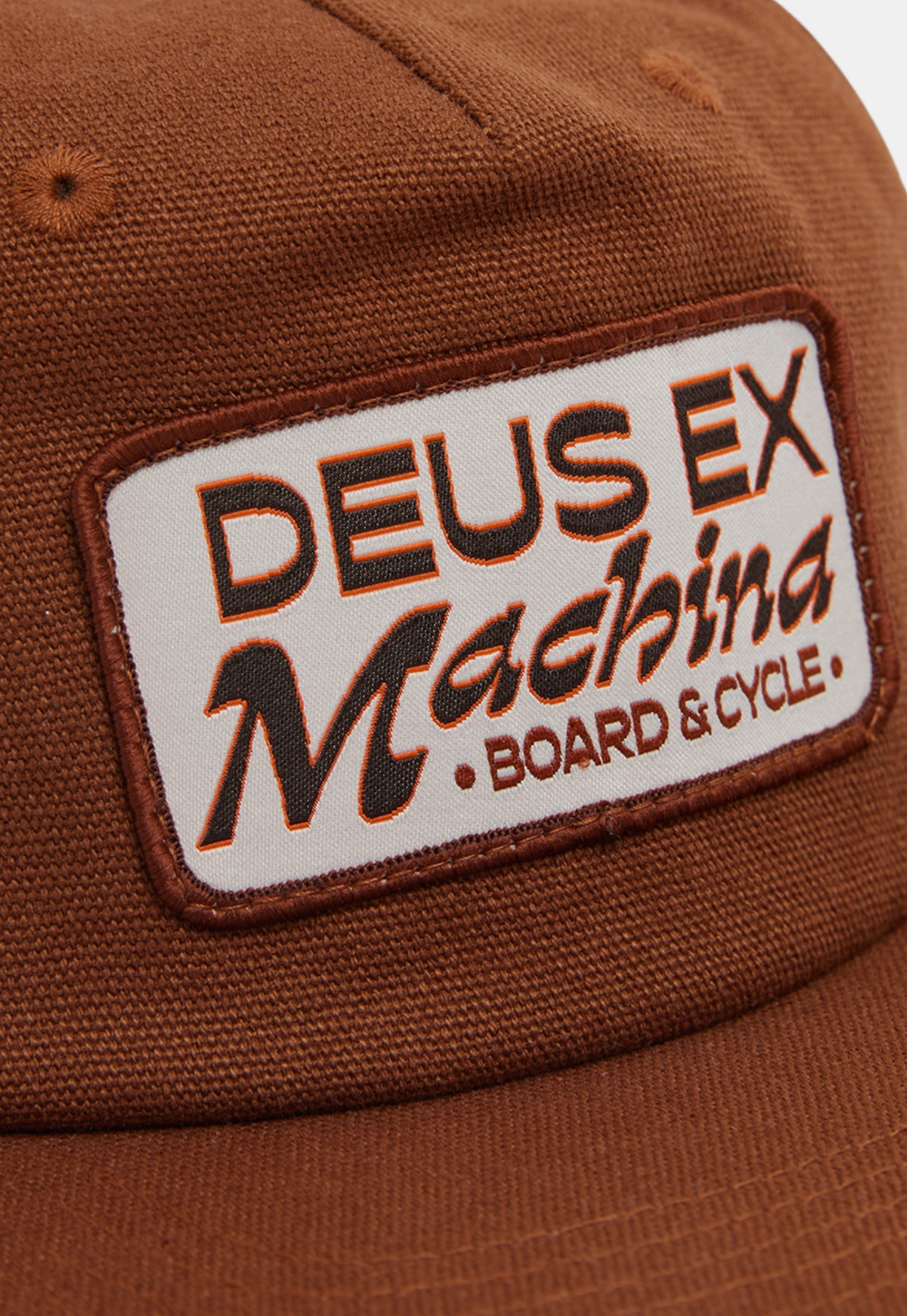 Saddle Brown כובע מצחיה לגברים Sandy DEUS EX MACHINA