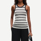 Black גופיית נשים Alexo Tank 7542 SAMSOE SAMSOE