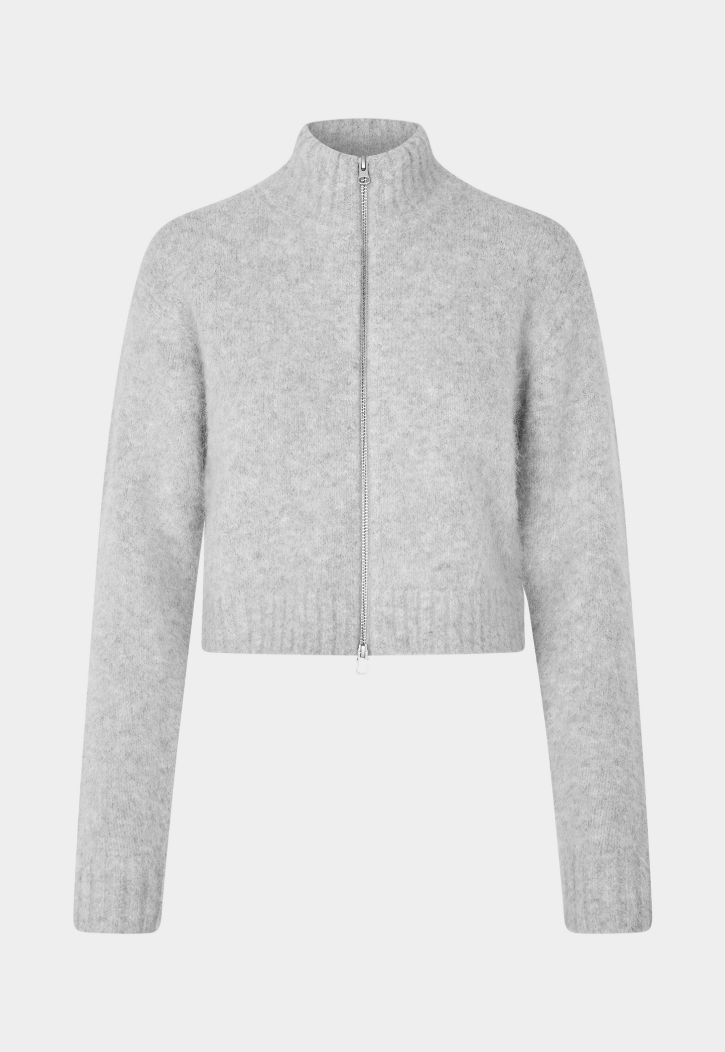 Light Gray קרדיגן סרוג לנשים Sajeanna SAMSOE SAMSOE