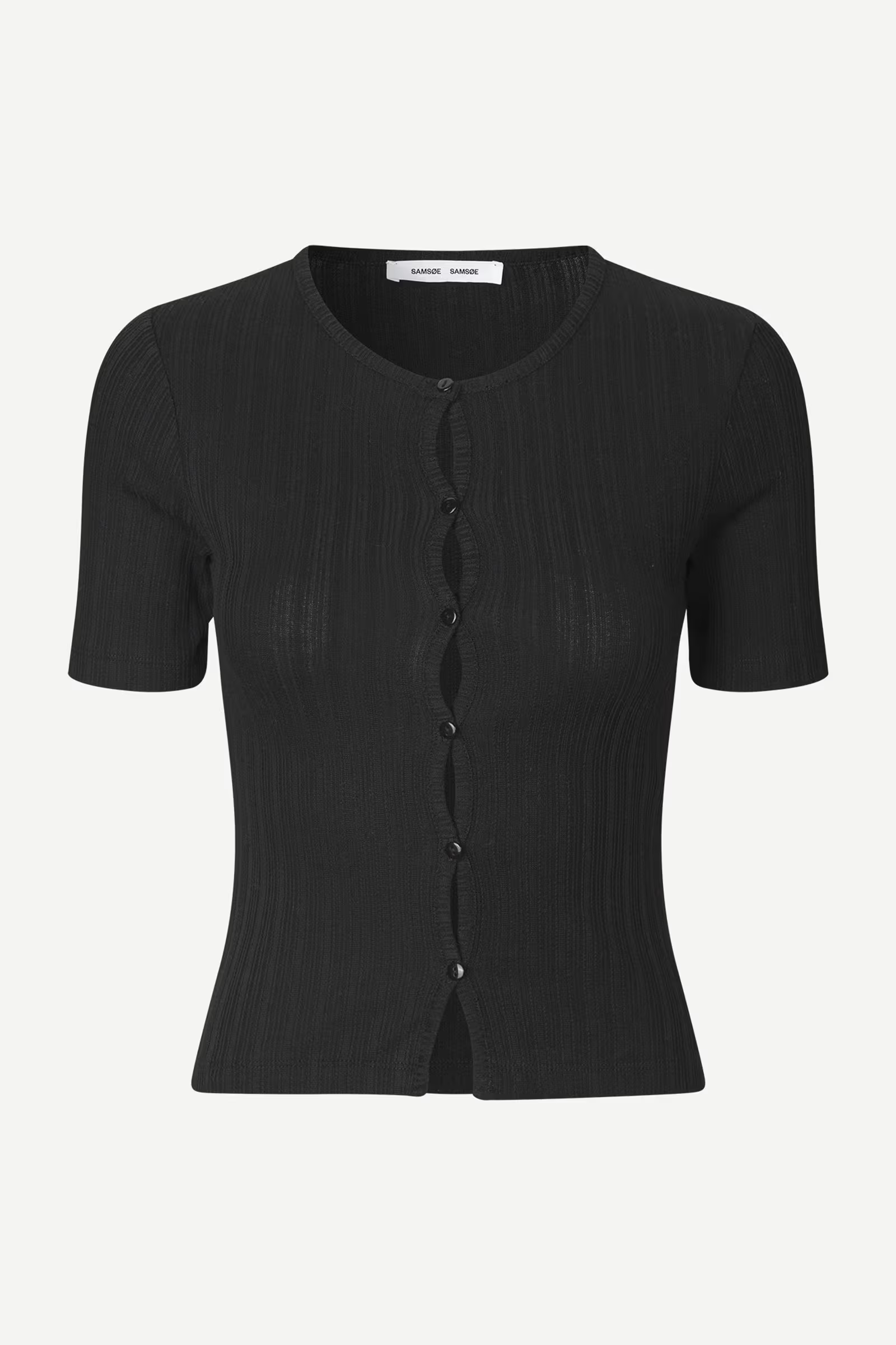 Dark Slate Gray חולצה קצרה לנשים Sajuni SAMSOE SAMSOE