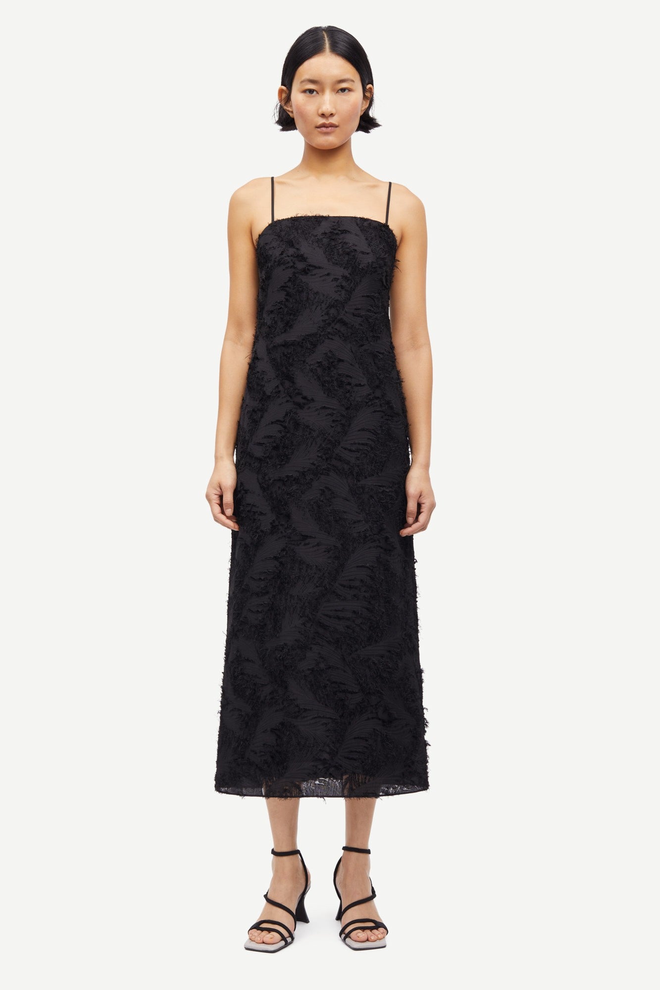 Black שמלת מידי לנשים Salazio SAMSOE SAMSOE