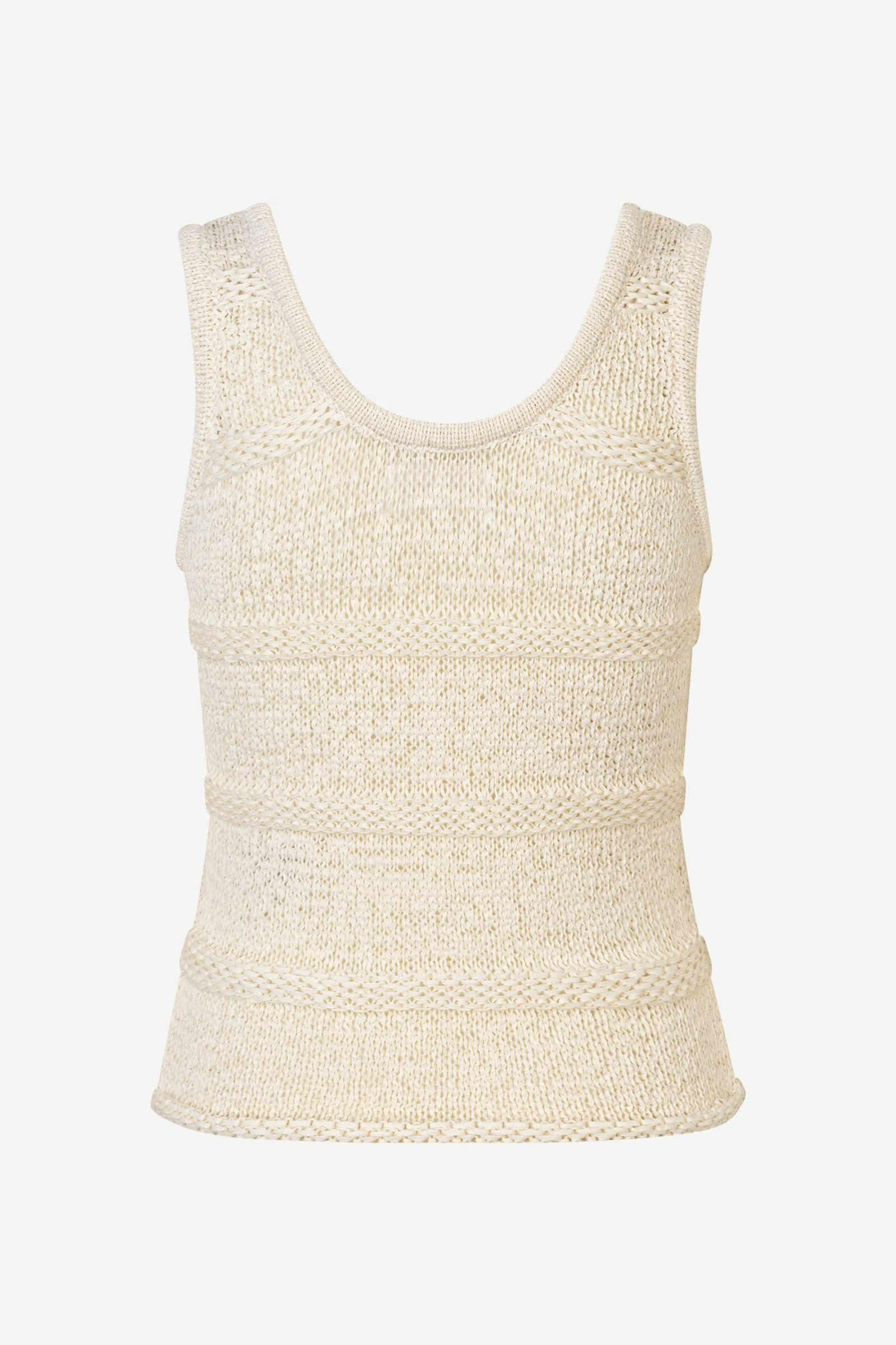 White Smoke גופיה לנשים Sanettie SAMSOE SAMSOE