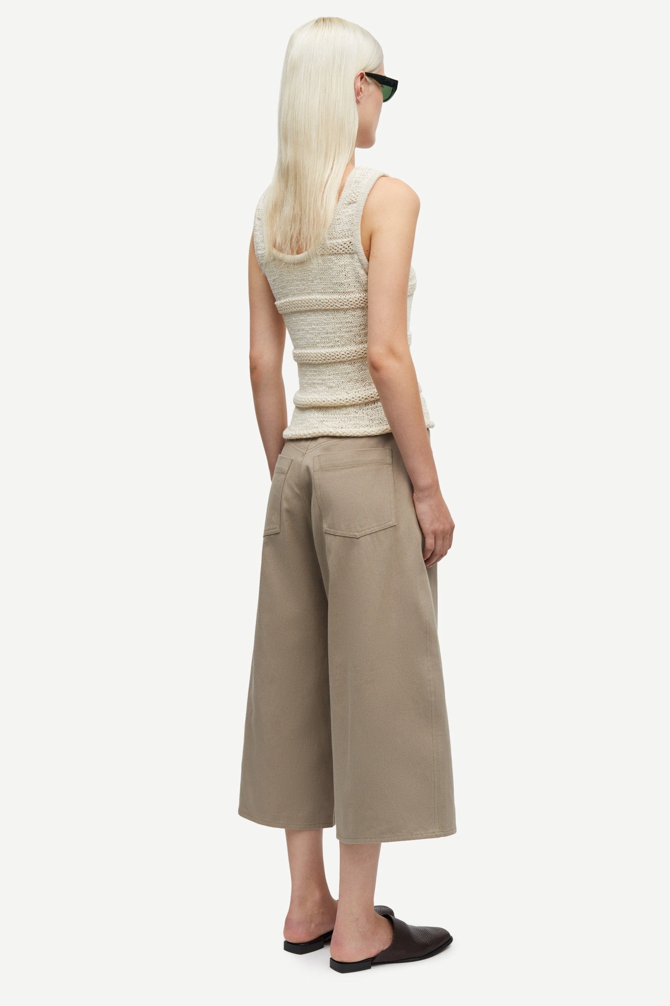 White Smoke גופיה לנשים Sanettie SAMSOE SAMSOE