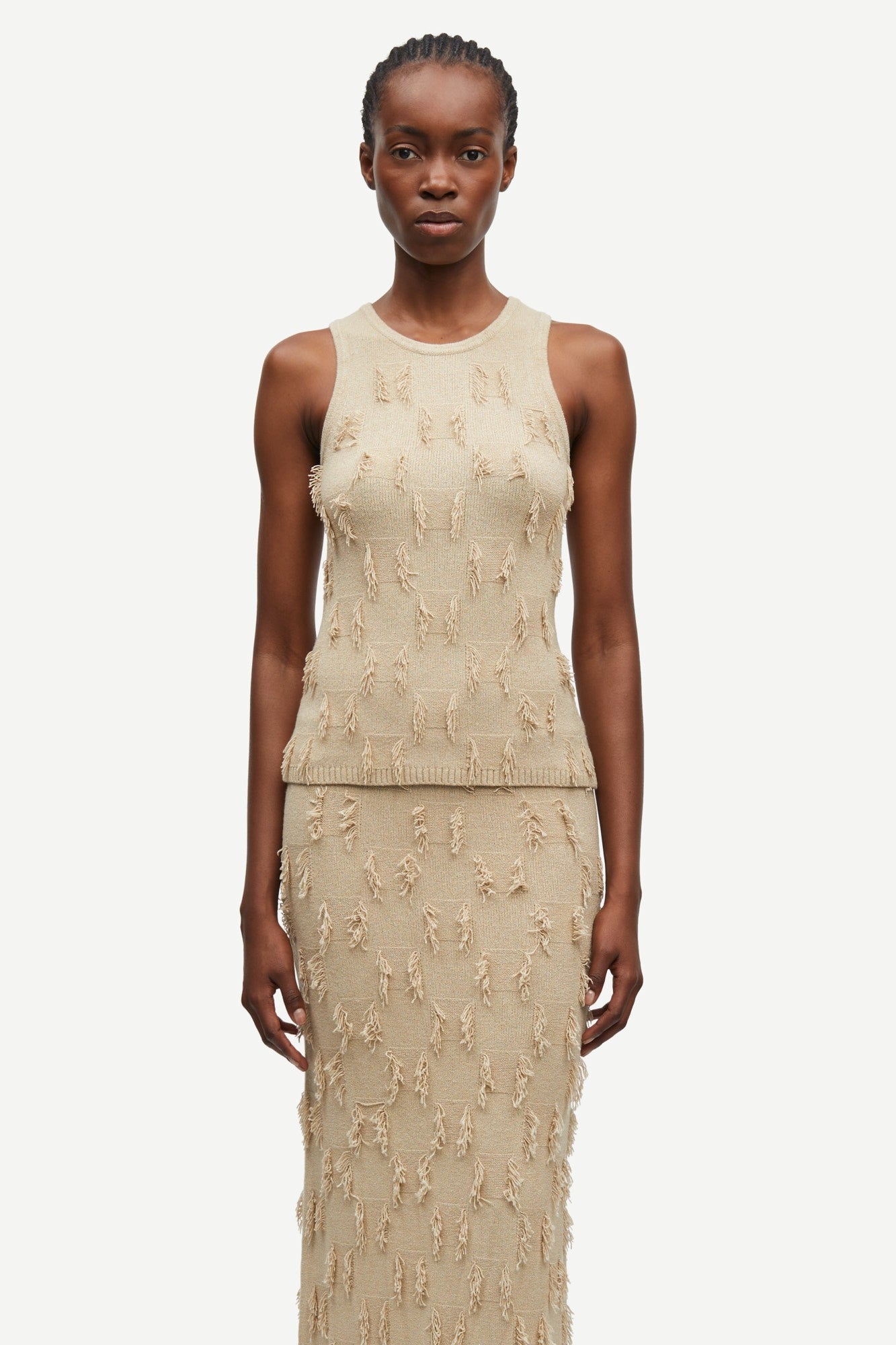 White Smoke גופיה לנשים Samarla SAMSOE SAMSOE