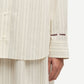 Light Gray חולצה מכופתרת ארוכה לנשים Salova Pocket SAMSOE SAMSOE