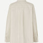 Light Gray חולצה מכופתרת ארוכה לנשים Salova Pocket SAMSOE SAMSOE