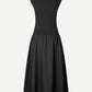 Dark Slate Gray שמלת מקסי לנשים Sathea SAMSOE SAMSOE