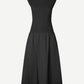 Dark Slate Gray שמלת מקסי לנשים Sathea SAMSOE SAMSOE
