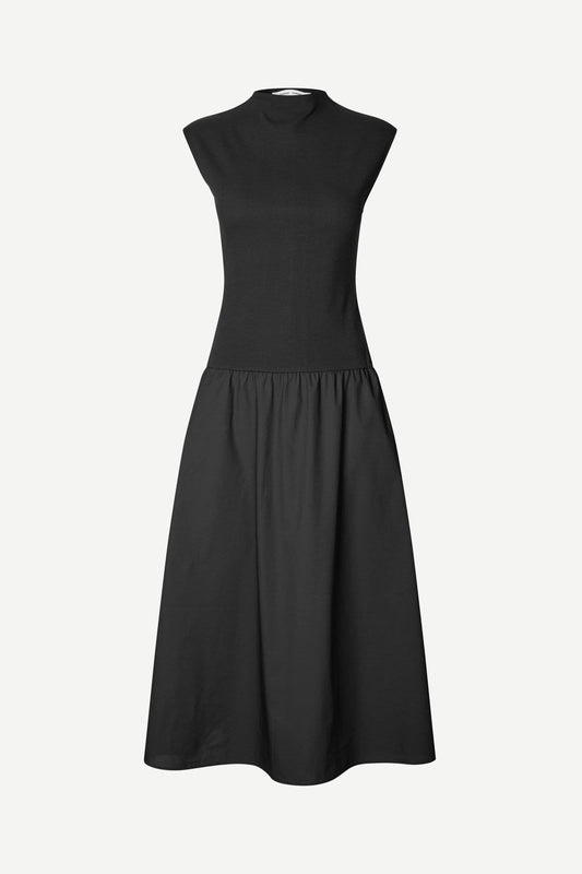 Dark Slate Gray שמלת מקסי לנשים Sathea SAMSOE SAMSOE