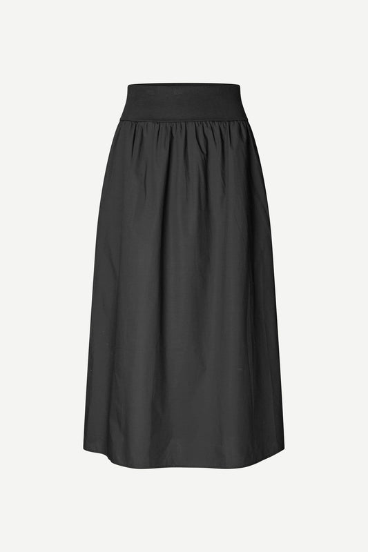Dark Slate Gray חצאית מקסי לנשים Sathea SAMSOE SAMSOE