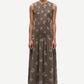 Dark Olive Green שמלת מקסי לנשים Safrida SAMSOE SAMSOE