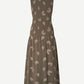 Dark Olive Green שמלת מקסי לנשים Safrida SAMSOE SAMSOE