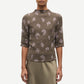 Dark Olive Green חולצה קצרה לנשים Safrida SAMSOE SAMSOE
