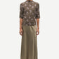Dark Olive Green חולצה קצרה לנשים Safrida SAMSOE SAMSOE