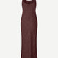 Dark Olive Green שמלת מקסי לנשים Sasunna SAMSOE SAMSOE