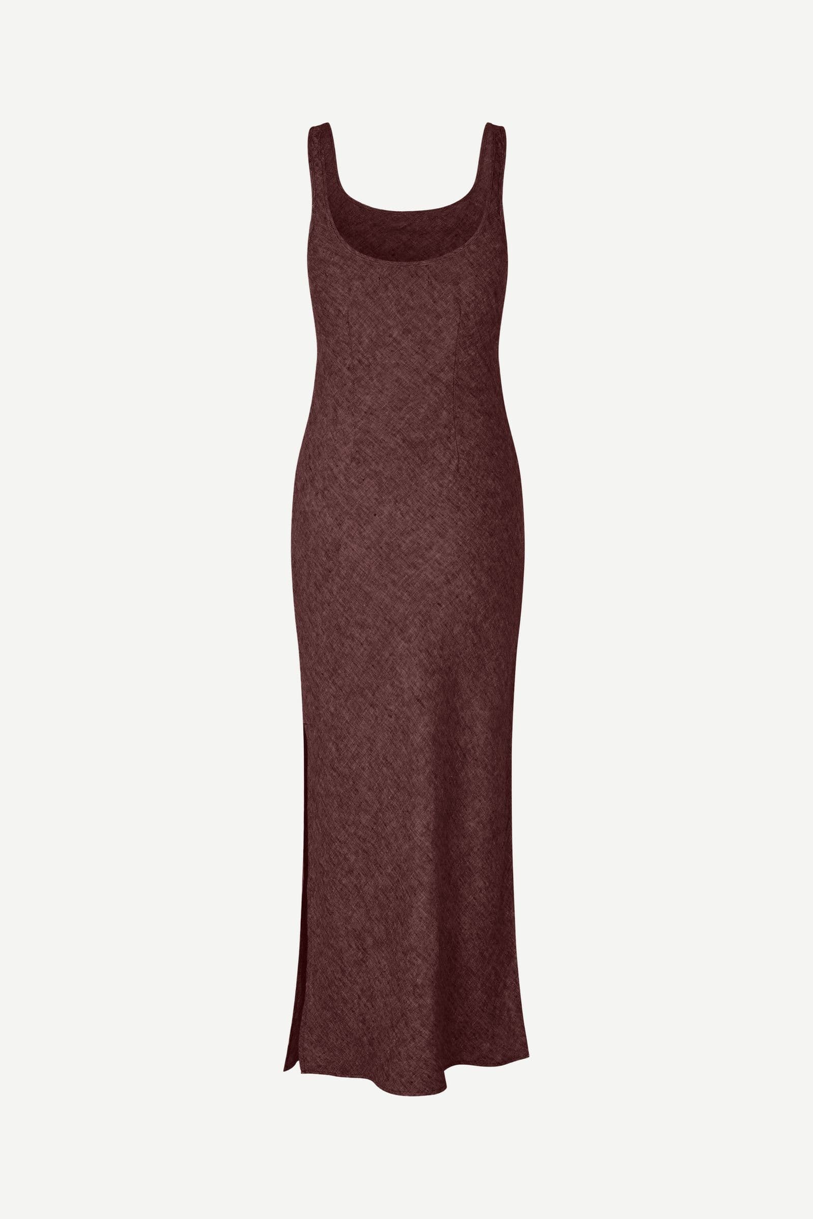 Dark Olive Green שמלת מקסי לנשים Sasunna SAMSOE SAMSOE