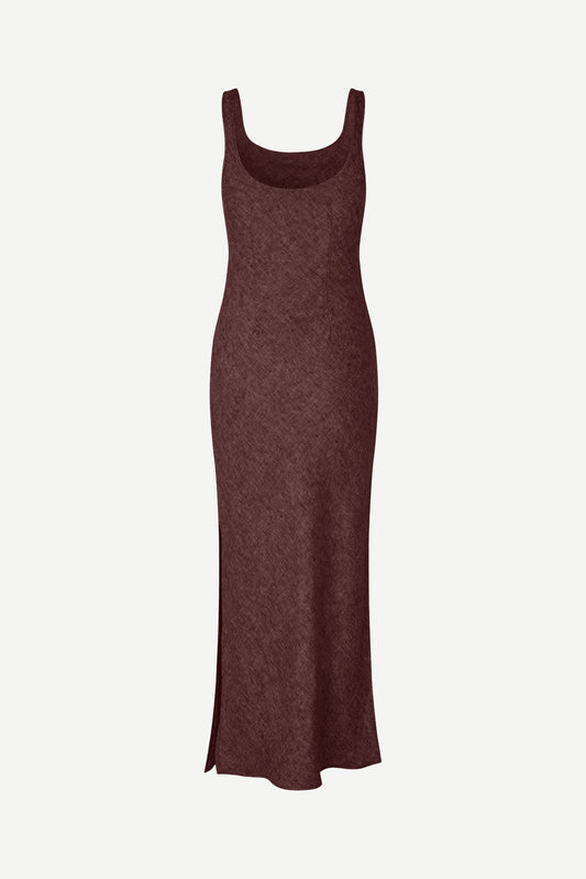 Dark Olive Green שמלת מקסי לנשים Sasunna SAMSOE SAMSOE