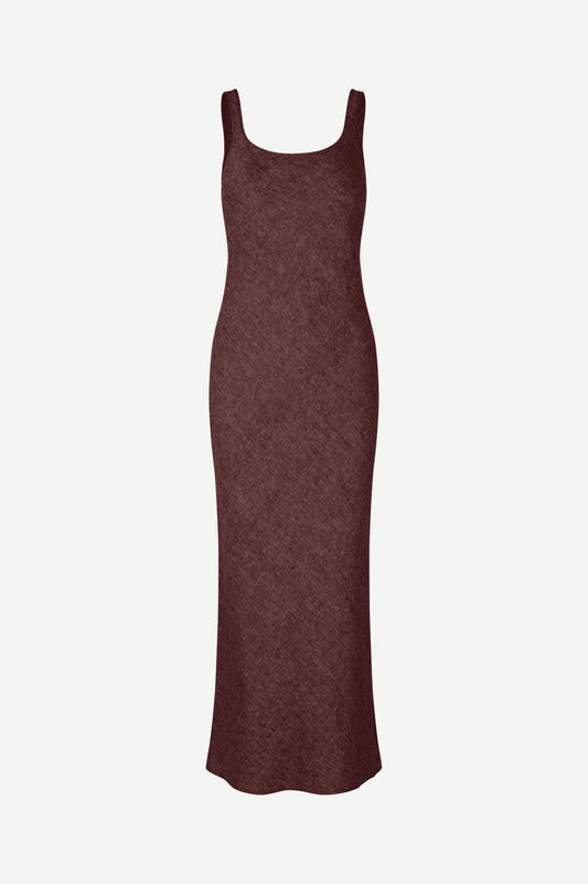 Dark Olive Green שמלת מקסי לנשים Sasunna SAMSOE SAMSOE