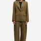 Dark Olive Green מכנסיים ארוכים לנשים Sarokos SAMSOE SAMSOE