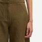 Dark Olive Green מכנסיים ארוכים לנשים Sarokos SAMSOE SAMSOE