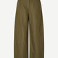 Dark Olive Green מכנסיים ארוכים לנשים Sarokos SAMSOE SAMSOE