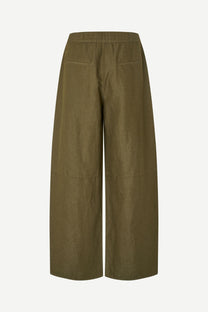 Dark Olive Green מכנסיים ארוכים לנשים Sarokos SAMSOE SAMSOE