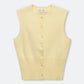 Pale Goldenrod ווסט לנשים Saanne SAMSOE SAMSOE