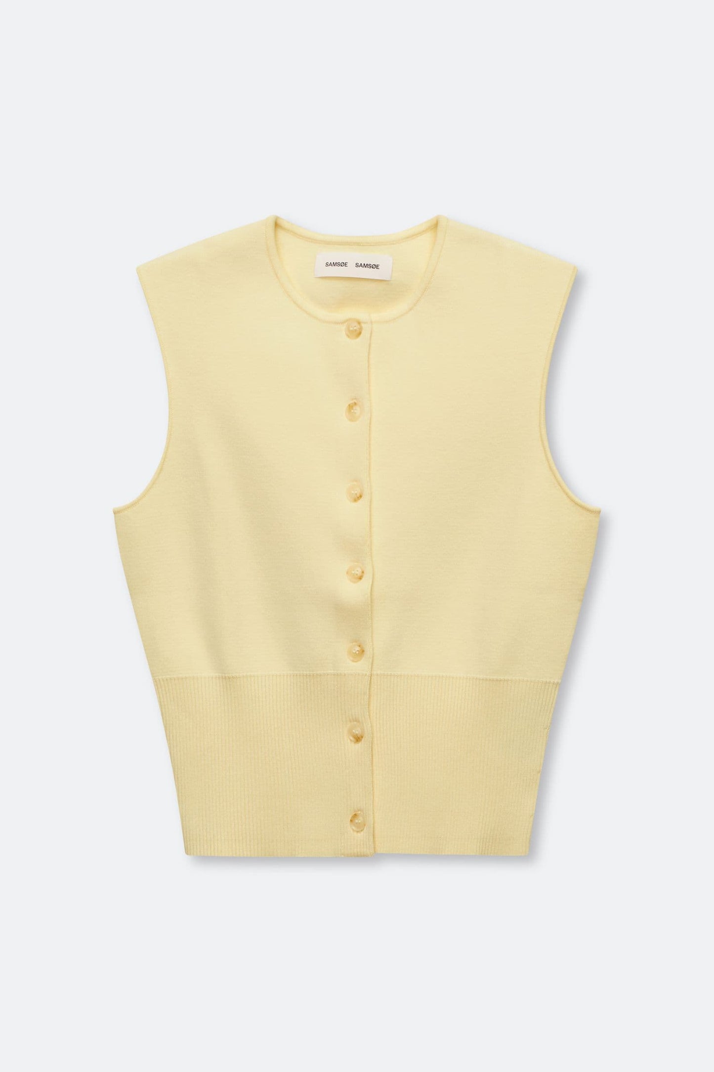 Pale Goldenrod ווסט לנשים Saanne SAMSOE SAMSOE